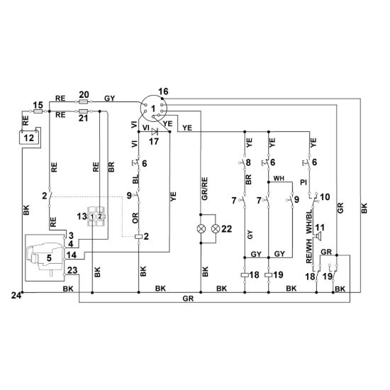 Picture of R1 - Schema elettrico MT 5097.0
