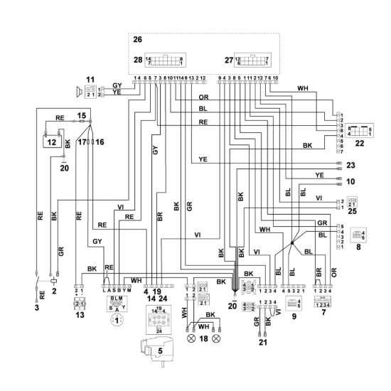 Picture of T - Schema di contatto MT 6127.0 ZL