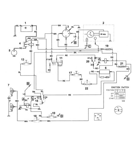 Picture of R - Schema elettrico MT 680