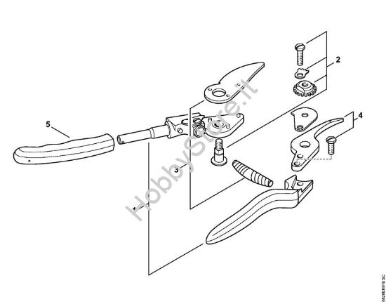 Cesoia da giardinaggio F12 Forbici Cesoia da giardinaggio F12 della marca STIHL
