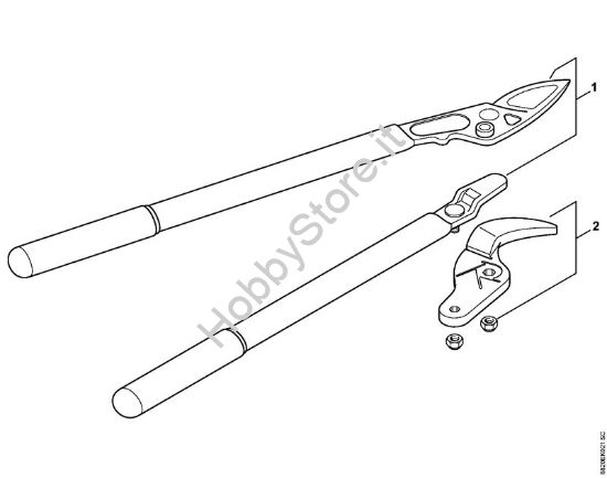 Svettatoio F231 Forbici Svettatoio F231 della marca STIHL