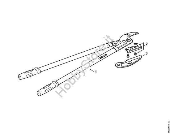 Svettatoio Amboss Dynamic Forbici Svettatoio PB 35 della marca STIHL