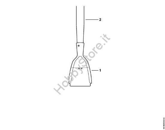 Scortecciatore Dauner Strumenti manuali Scortecciatore Dauner della marca STIHL