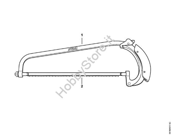 Seghetto a mano Strumenti manuali Seghetto a mano della marca STIHL
