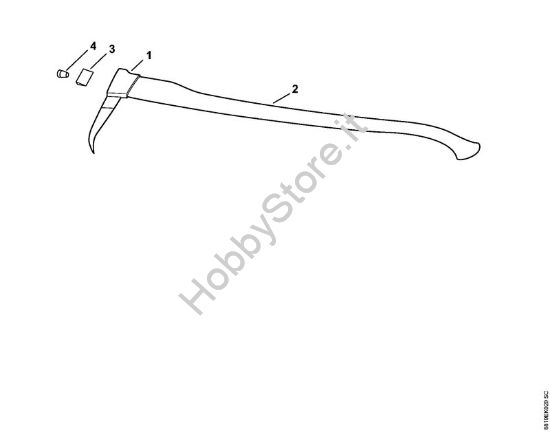 Zappetta leggera Strumenti manuali Zappetta leggera della marca STIHL