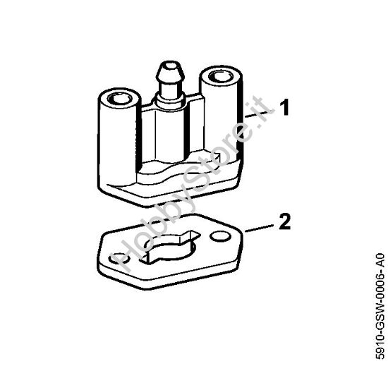 Flangia Apparecchi speciali (PC, SP, MC) SP 482 della marca Stihl