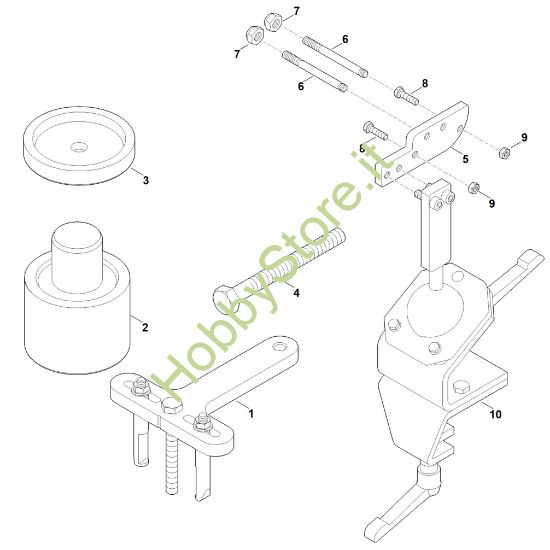 Picture of I - Attrezzo speciale MH 445.1