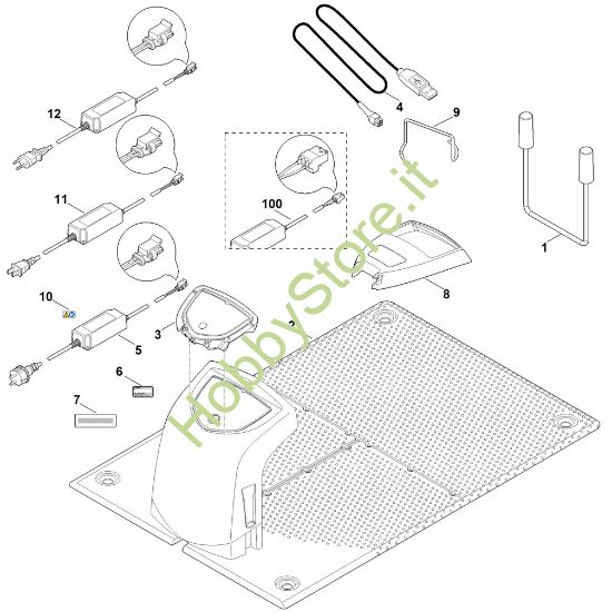 Picture of H - Attrezzo speciale RMI 422.0 P
