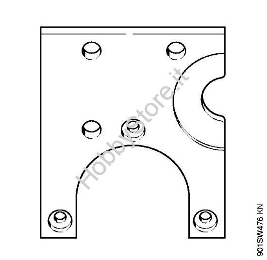 Piastra Tagliasiepi (HS) HS 46 C-E della marca Stihl
