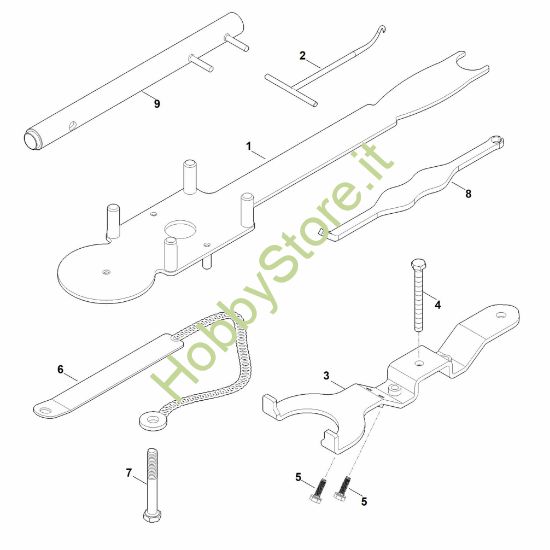 Picture of J - Attrezzo speciale RM 655.1 RS