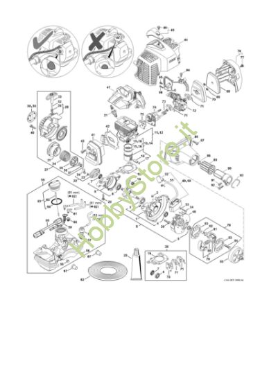 Picture of Gruppo propulsore dalla Numero di matricola 517128941 HL 92 KC-E