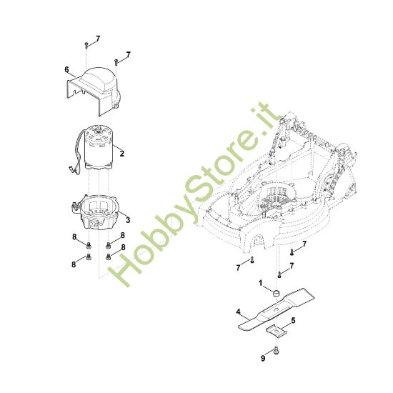 Picture of D - Motore, lama MA 235.0
