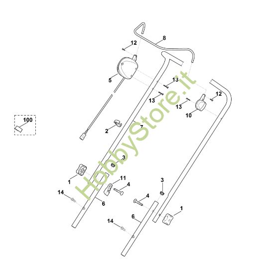 Picture of A - Manubrio MA 339.0