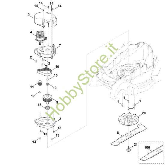 Picture of E - Motore, lama MA 339.0 C