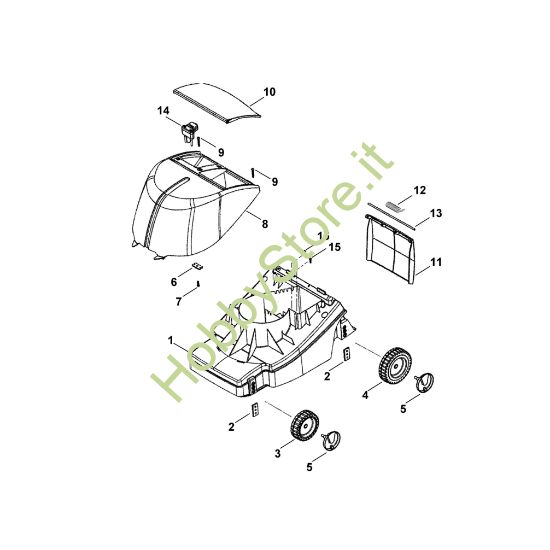 Picture of B - Scocca, autotelaio MA 350