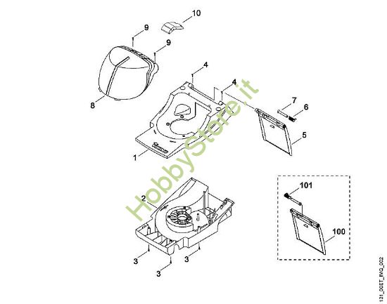 B - Corpo MA MA 400 della marca Viking