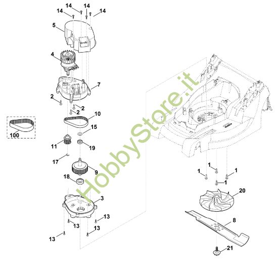 Picture of D - Motore, lama MA 443.1