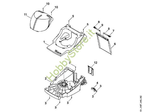 B - Corpo MA MA 450 della marca Viking
