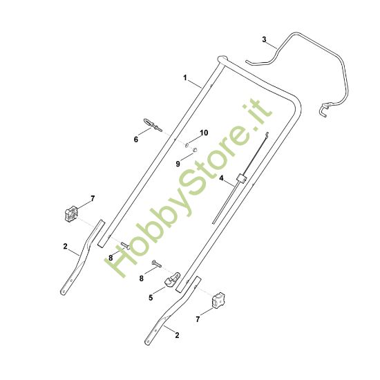 Picture of A - Manubrio MB 248.0