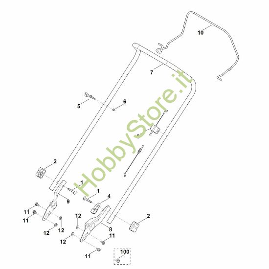 Picture of A - Manubrio MB 248.1
