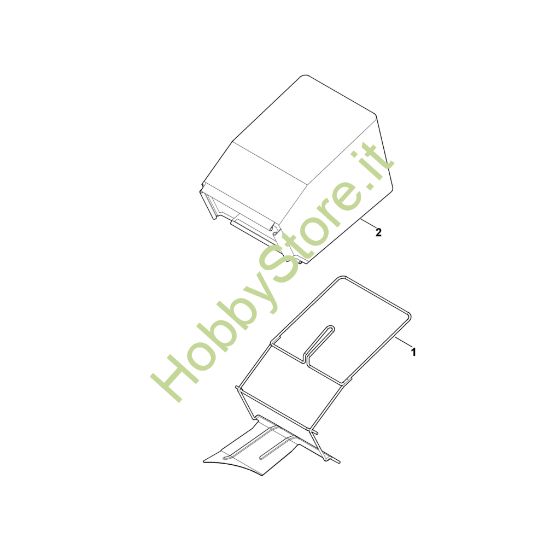 Picture of E - Cesto raccolta erba MB 248.1 T