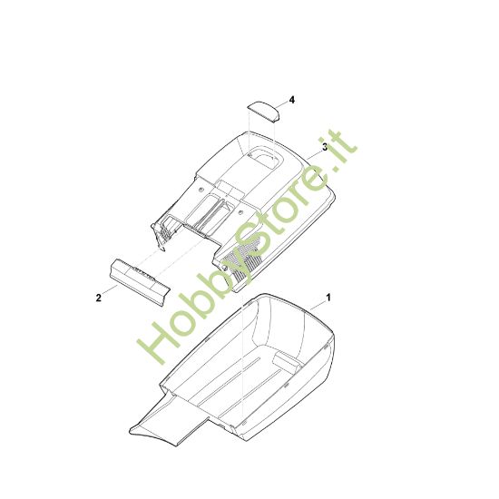 Picture of E - Cesto raccolta erba MB 248.2 T