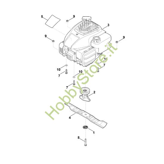 Picture of D - Motore, lama MB 248.4