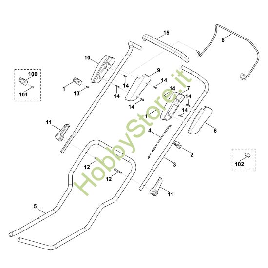 Picture of A - Manubrio MB 3.1 RC