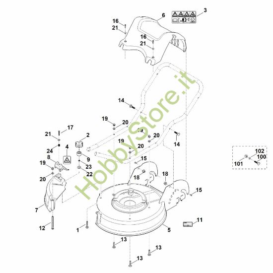 Picture of B - Corpo MB 3.1 RC