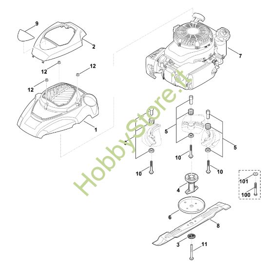 Picture of E - Motore, lama MB 4.0 RTP