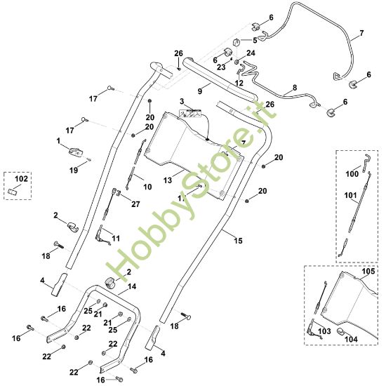 Picture of A - Manubrio MB 4.1 RTP