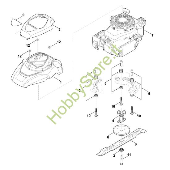 Picture of E - Motore, lama MB 4.1 RTP
