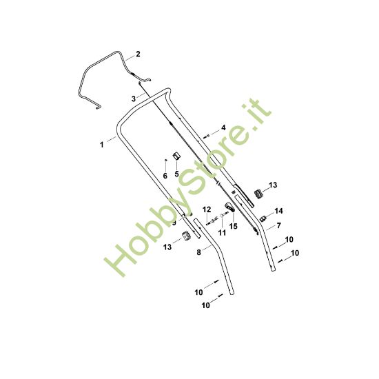 Picture of A - Manubrio MB 410