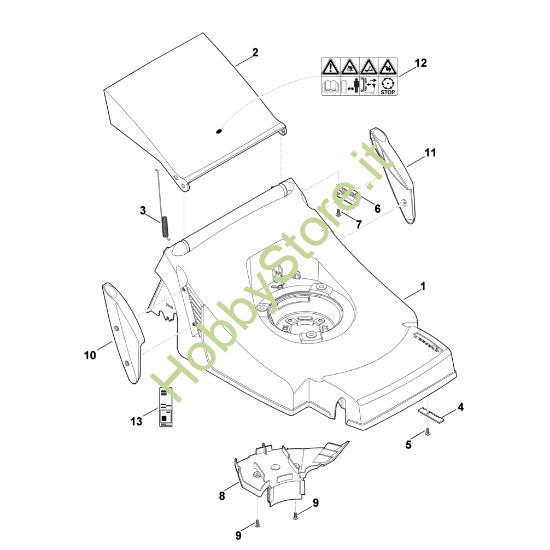 Picture of B - Corpo MB 443.0 C