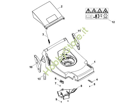 Picture of B - Corpo MB 443.0 T