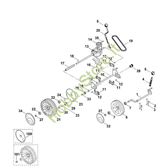 Picture of C - Autotelaio MB 448.0 TX