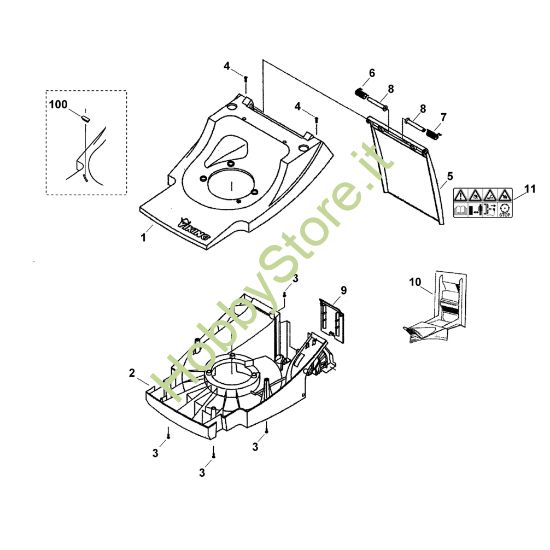 Picture of B - Corpo MB 450 X