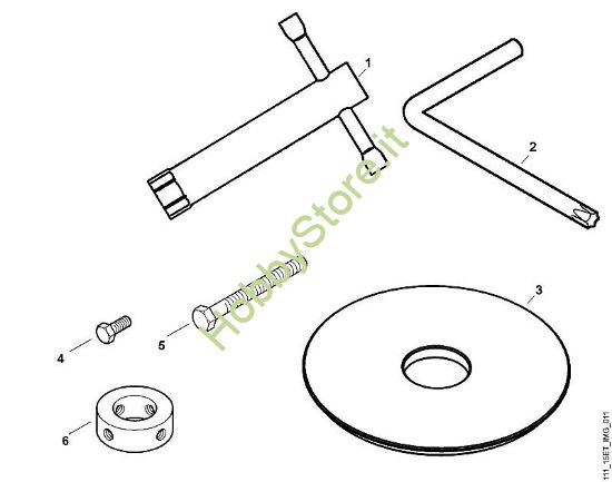 G - Attrezzi MB MB 455 BC della marca Viking