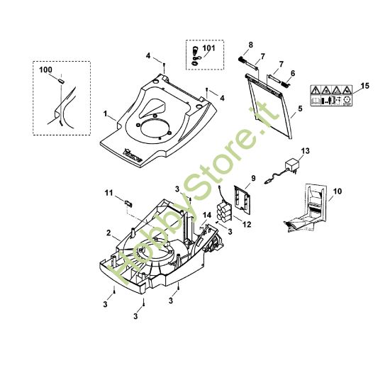 Picture of C - Corpo MB 455 MM