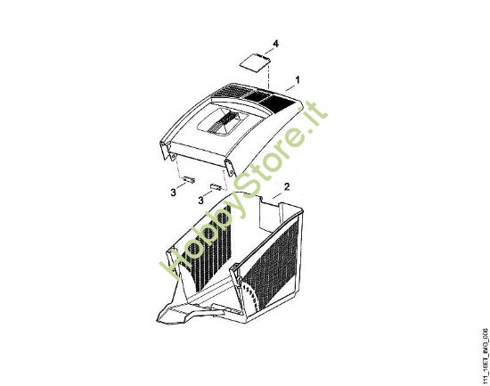 F - Cesto raccolta erba MB MB 505 BS della marca Viking