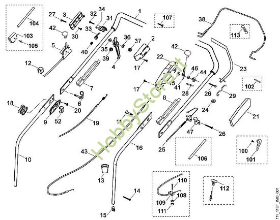 A - Manubrio MB MB 505 C della marca Viking
