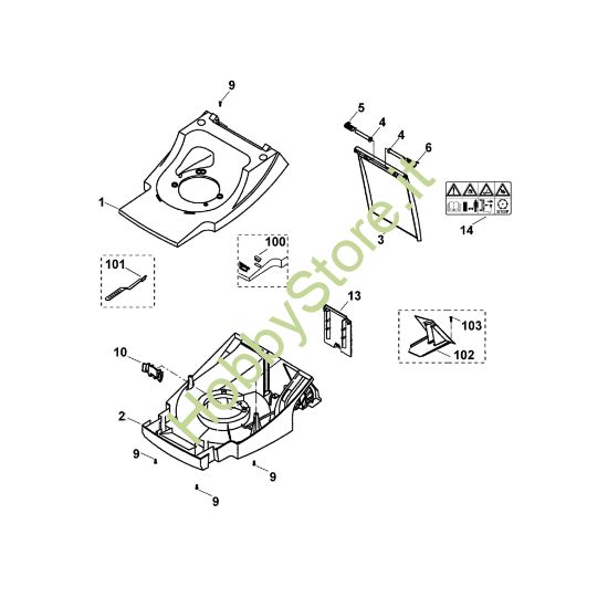 Picture of B - Corpo MB 505 C