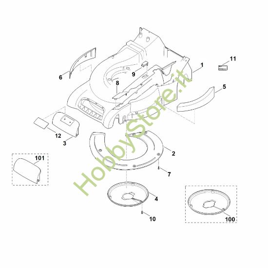 Picture of D - Corpo MB 545.0