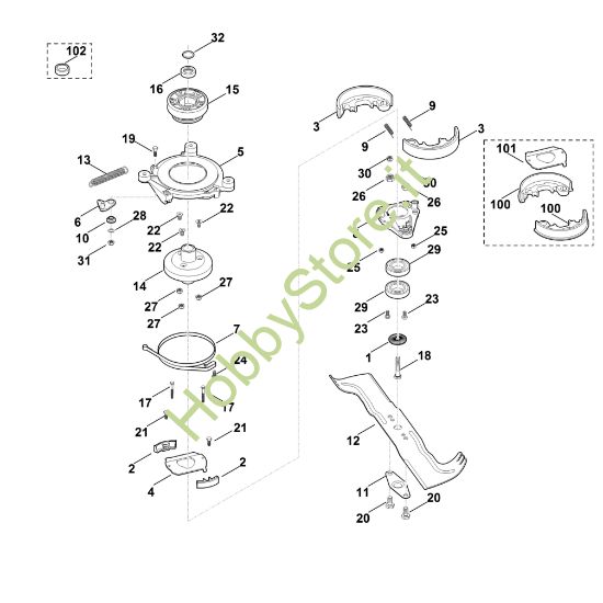 Picture of G - Lama, giunto lama MB 545.0 VS
