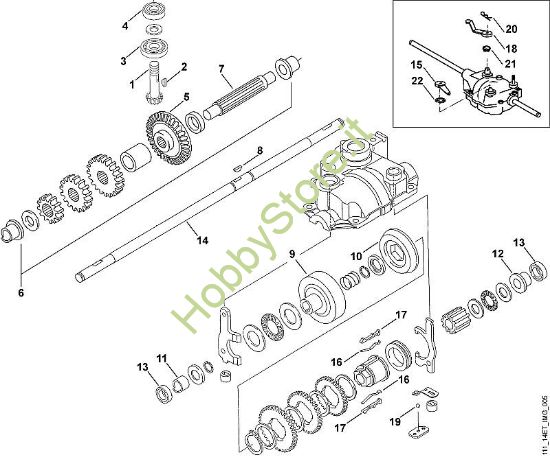 D1 - Riduttore MB MB 555 PRO della marca Viking