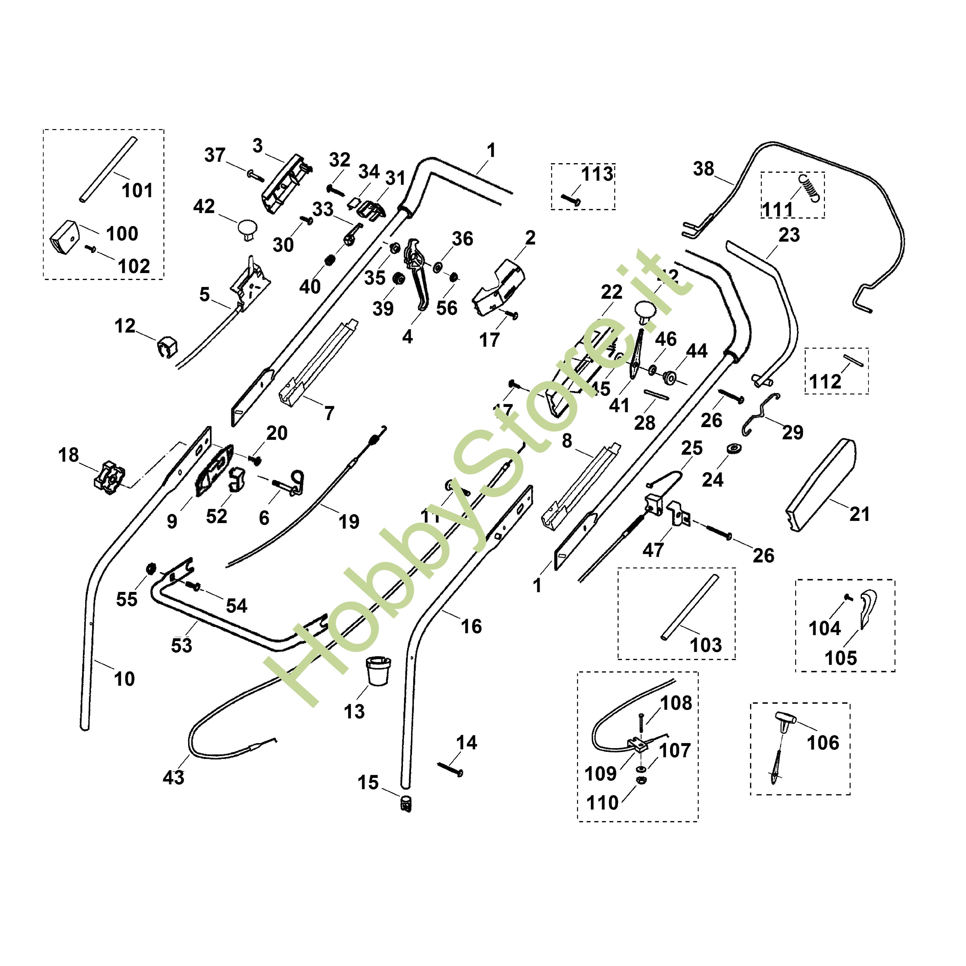 Lama Tagliaerba 52 CM Per Viking MB 555 BS E M / 6107-702-0130 - Foto 6