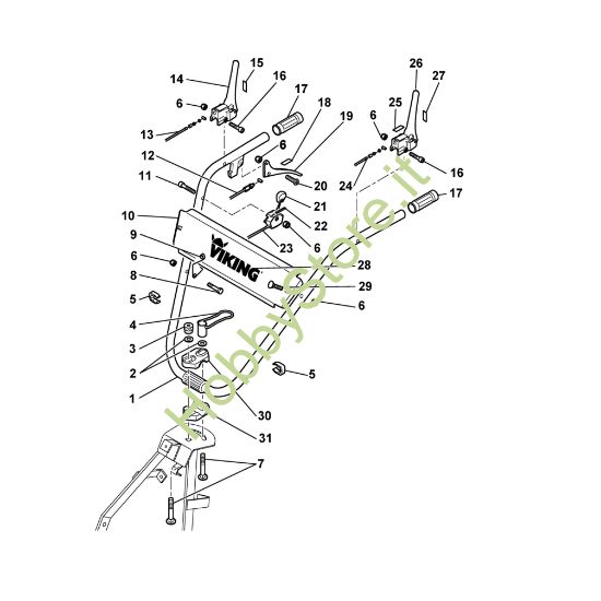 Picture of A - Manubrio MB 6 RC