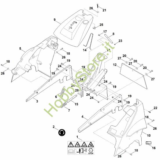 Picture of B - Telaio MB 6.1 RV