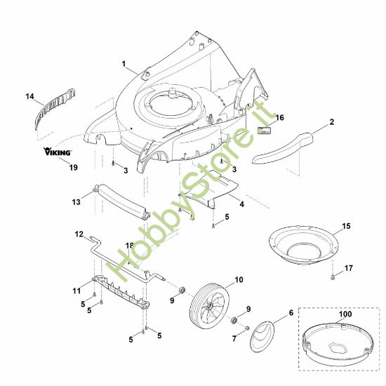 Picture of D - Scocca, asse anteriore MB 650.0 T