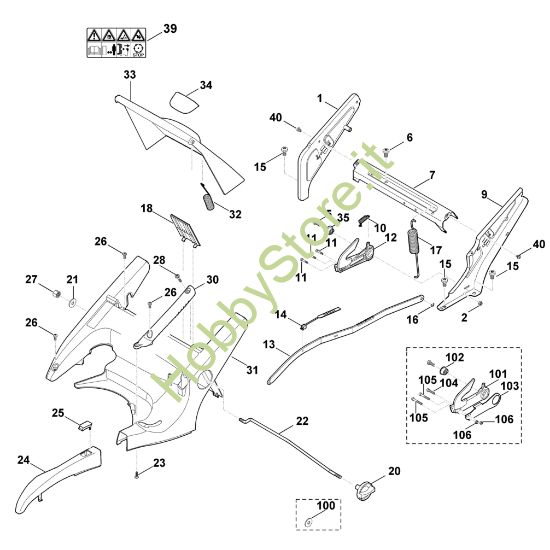Picture of C - Telaio, regolazione altezza MB 650.0 TK